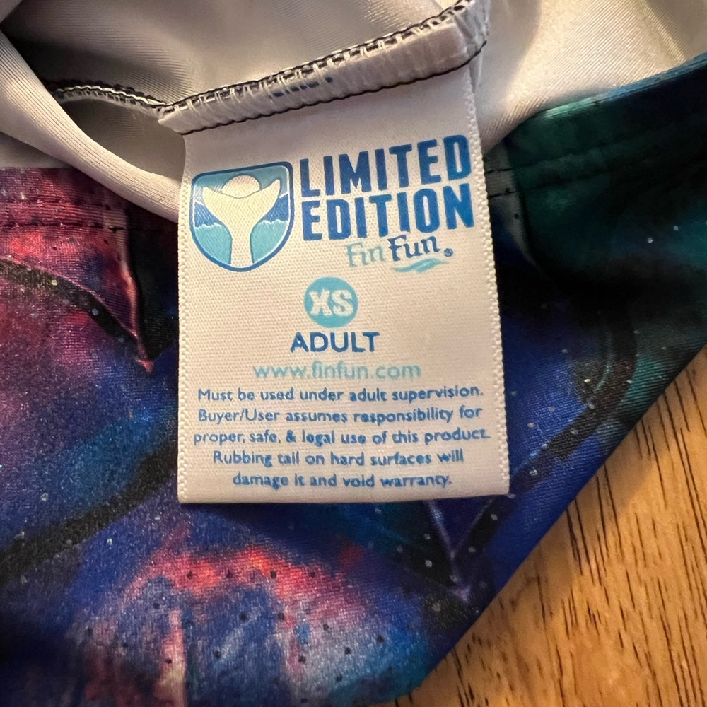 TWO FinFun Limited Edition Mermaid Tails, XS, EUC - Picture 4 of 5
